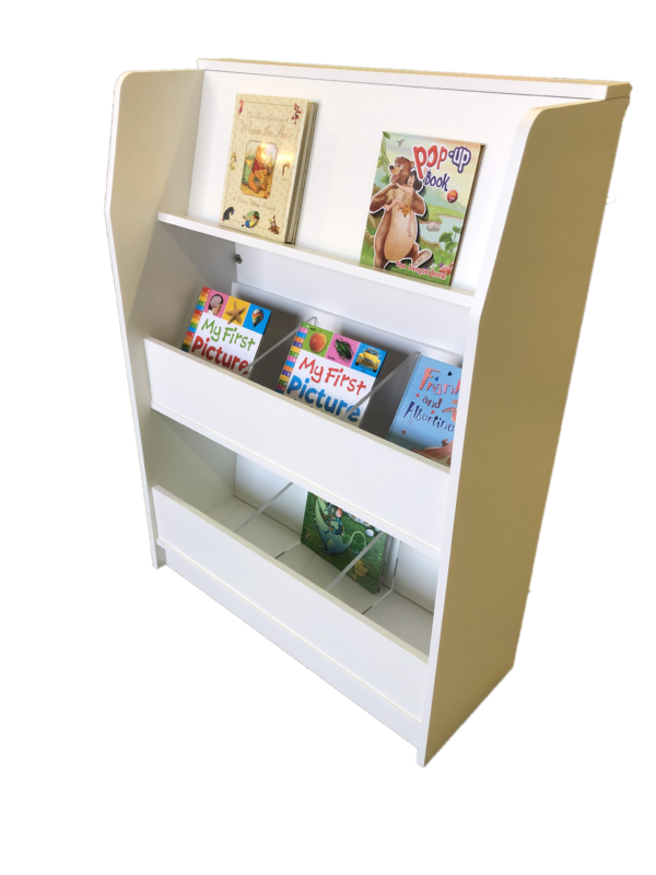 425003 - sassy picture book shelving - single bay single sided