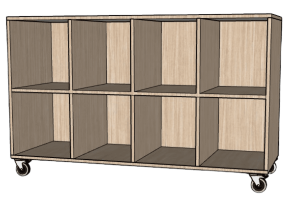 Mobile Student Bag Unit
